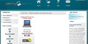 penny laptop auctions