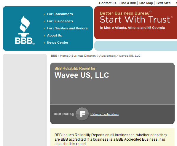 wavee bbb rating review