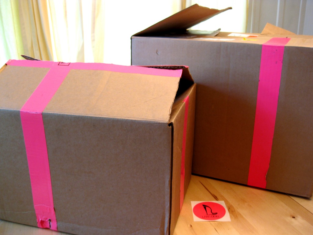 label doll boxes