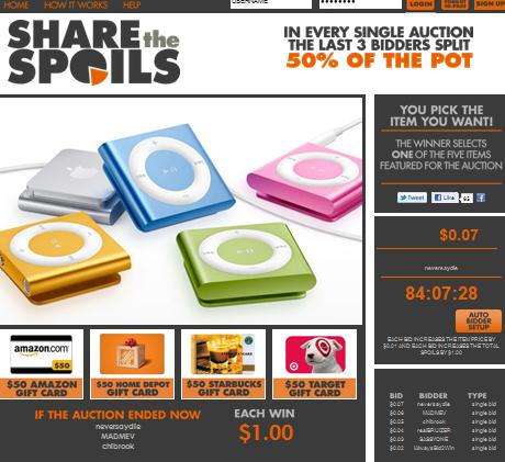 sharethespoils-penny-auction