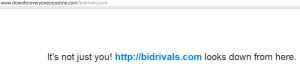 bidrivals.com gone